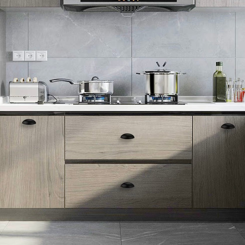 Rounded cabinet knob